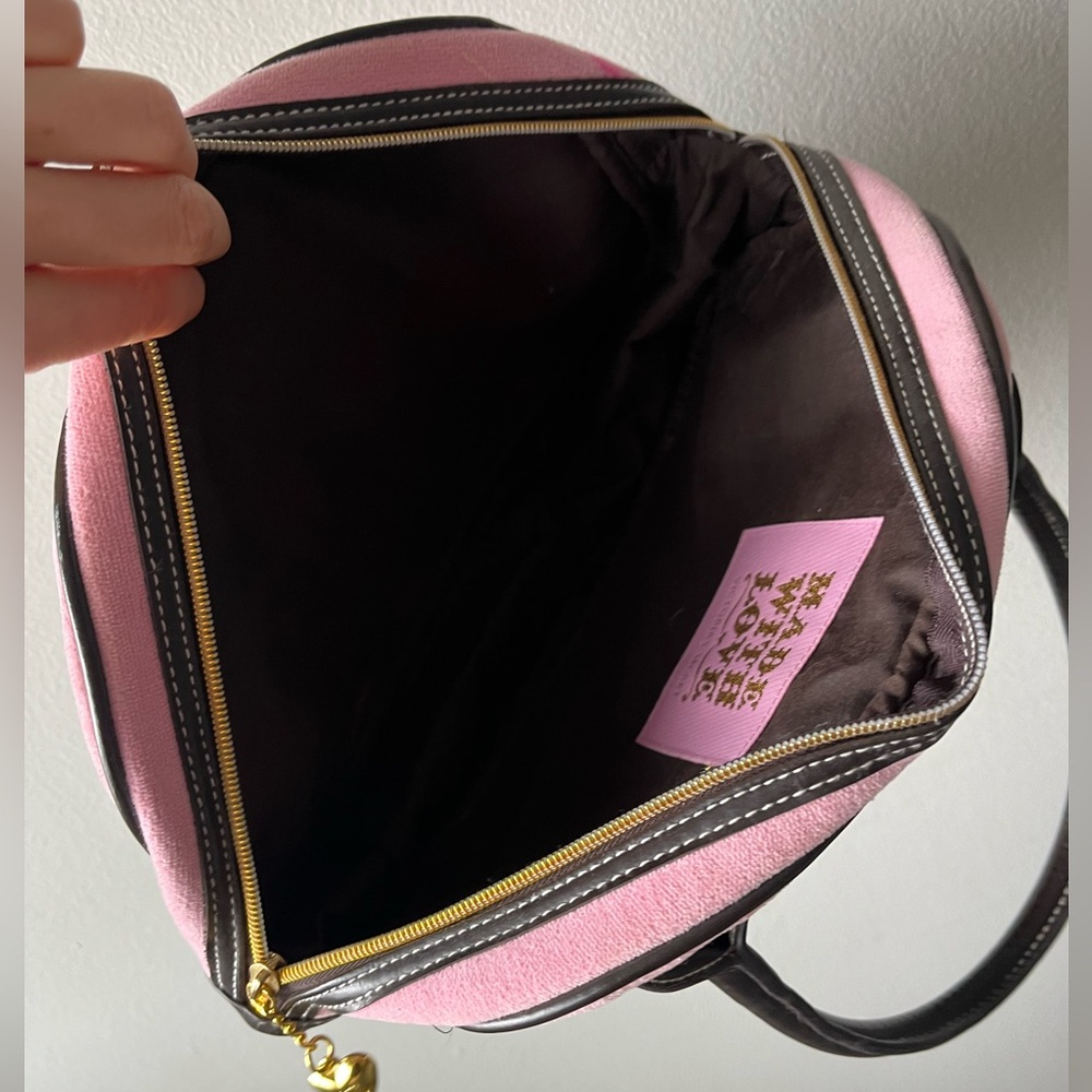 Victoria's Secret Y2K tote features a pink velvety fabric with "LOVE" - Picture 7 of 7